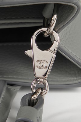 Lot 7 - A Chanel Neo Executive mini tote bag in grey calfskin leather, 2017
