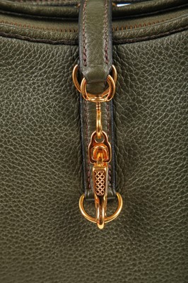 Lot 73 - An Hermès Canopee Clemence leather Trim bag, 1999
