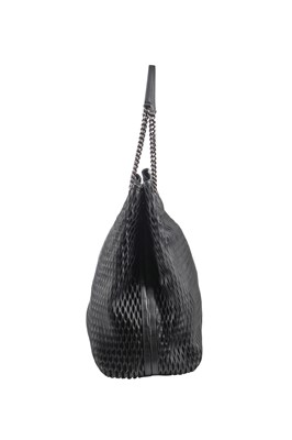 Lot 9 - A Chanel perforated leather bag, 2014-15