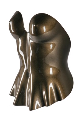 Lot 337 - A rare Issey Miyake moulded acrylic breastplate/bustier, Autumn-Winter 1980-81