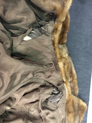 Lot 68 - A Fendi brown mink coat, probably 1990s