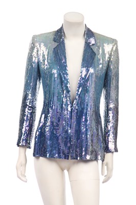 Lot 247 - Two Jean-Louis Scherrer sequined jackets, 1980s-90s