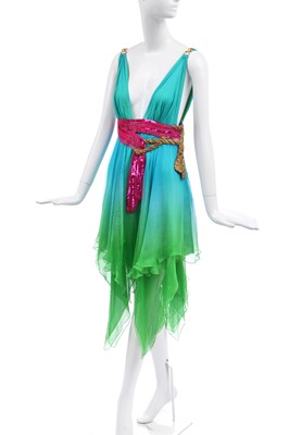 Lot 109 - A Roberto Cavalli ombré chiffon cocktail dress, Spring-Summer 2006