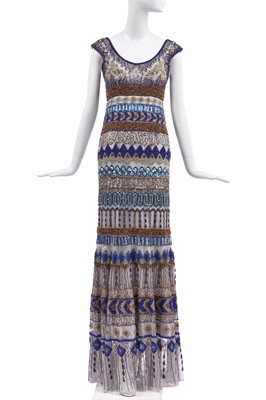 Lot 218 - A Valentino beaded evening gown, 1967