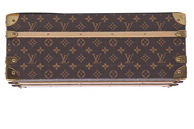Lot 64 - A Louis Vuitton mini Malle Fleurs Trunk, modern