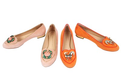 Lot 85 - Six pairs of designer shoes, modern