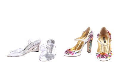 Lot 85 - Six pairs of designer shoes, modern