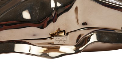 Lot 67 - An Anya Hindmarch gilt brass 'crisp packet' clutch, modern