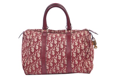 Lot 65 - A Dior monogrammed canvas clutch, 1970s