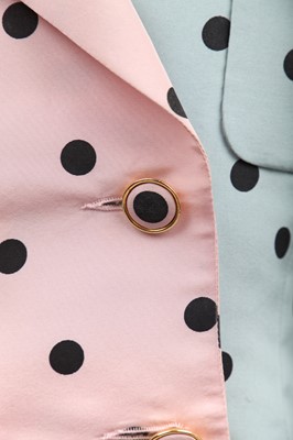 Lot 44 - A Chanel polka-dot silk jacket, Spring-Summer 1988
