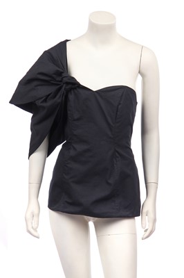 Lot 242 - A John Galliano black cotton bodice, 'Blanche Du Bois' collection, Spring-Summer 1988