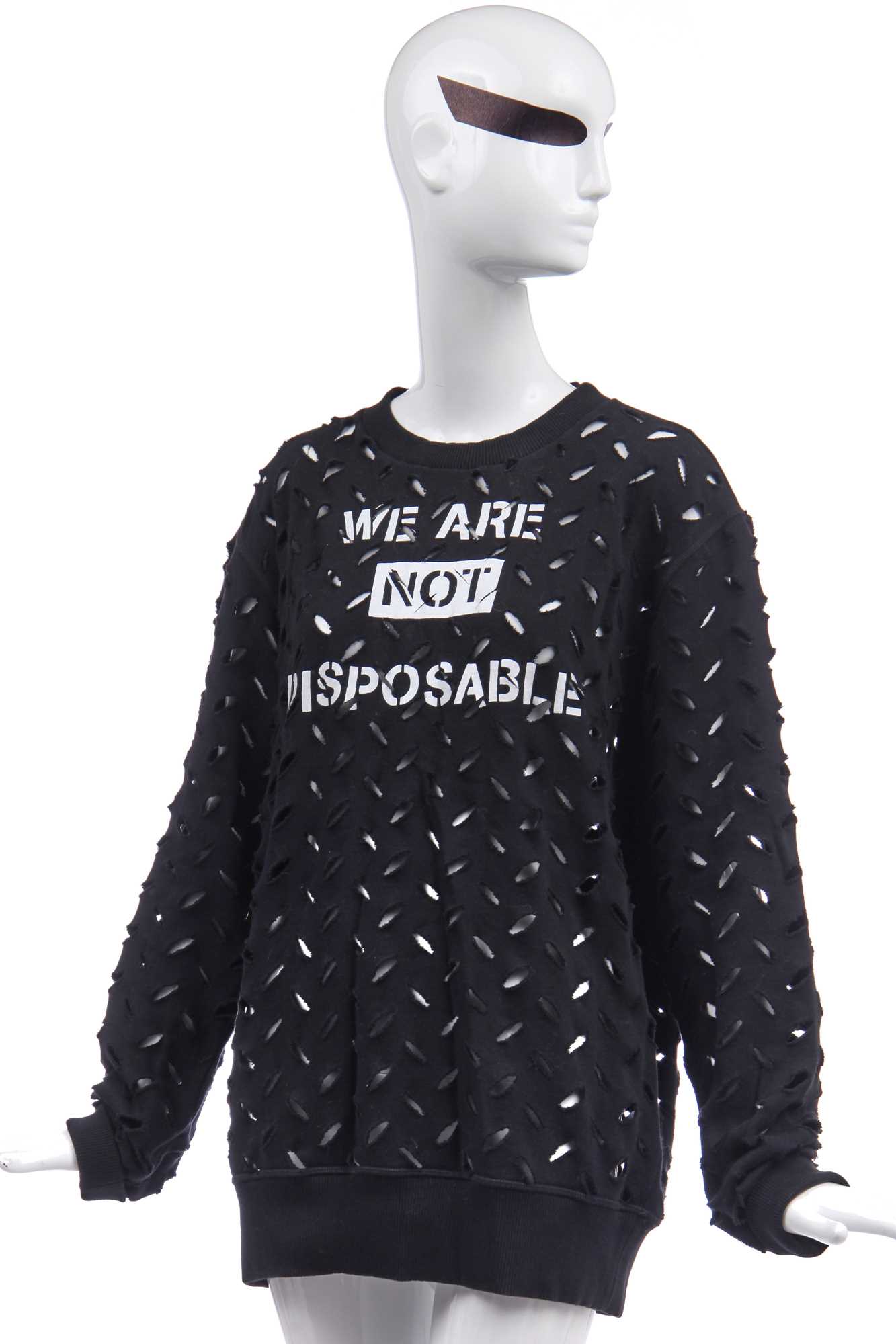 Lot 81 - A group of Jordan's Vivienne Westwood clothing in mainly black cotton, modern