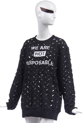Lot 81 - A group of Jordan's Vivienne Westwood clothing in mainly black cotton, modern
