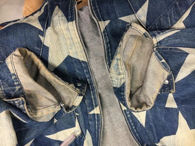 Lot 82 - Jordan's Vivienne Westwood star-printed denim ensemble, 'Mini-Crini' collection, Spring-Summer 1985