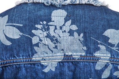 Lot 83 - Jordan's Vivienne Westwood floral printed denim jacket, modern