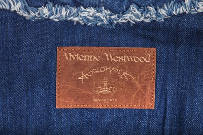 Lot 83 - Jordan's Vivienne Westwood floral printed denim jacket, modern