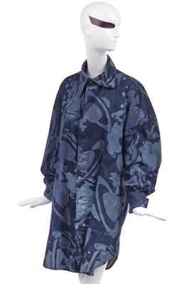 Lot 83 - Jordan's Vivienne Westwood floral printed denim jacket, modern