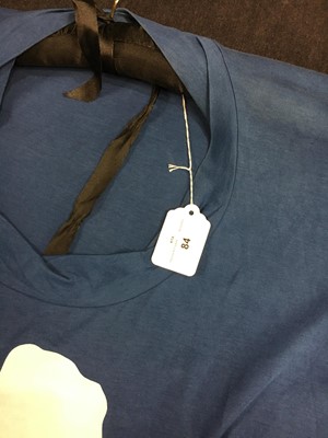 Lot 84 - Jordan's Vivienne Westwood 'Loyalty to Gaia' blue jersey toga dress, circa 2017
