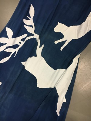 Lot 84 - Jordan's Vivienne Westwood 'Loyalty to Gaia' blue jersey toga dress, circa 2017