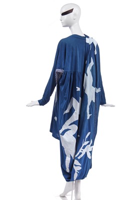 Lot 84 - Jordan's Vivienne Westwood 'Loyalty to Gaia' blue jersey toga dress, circa 2017