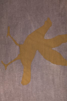 Lot 86 - Jordan's Vivienne Westwood 'Loyalty to Gaia'  tan jersey toga dress, circa 2017