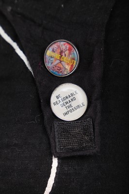 Lot 87 - Jordan's Vivienne Westwood black muslin 'Seditionaries' re-edition shirt, modern