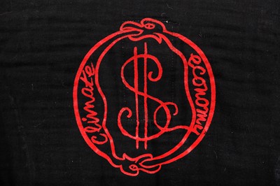 Lot 87 - Jordan's Vivienne Westwood black muslin 'Seditionaries' re-edition shirt, modern