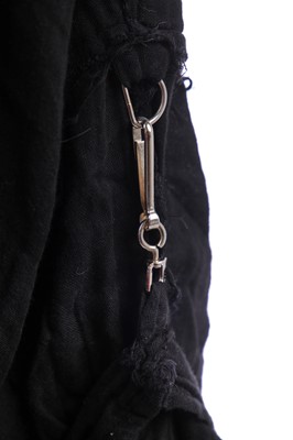 Lot 87 - Jordan's Vivienne Westwood black muslin 'Seditionaries' re-edition shirt, modern