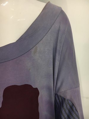 Lot 88 - Jordan's Vivienne Westwood 'Loyalty to Gaia' lilac cotton jersey toga dress, 2017