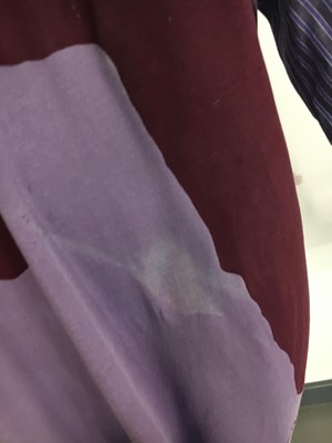 Lot 88 - Jordan's Vivienne Westwood 'Loyalty to Gaia' lilac cotton jersey toga dress, 2017