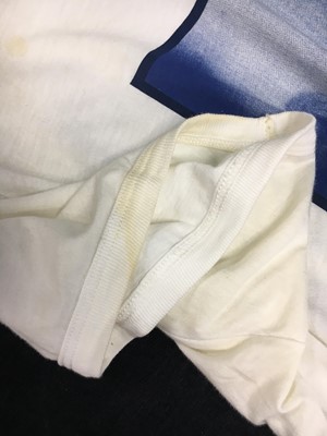 Lot 85 - Jordan's Vivienne Westwood 'Tits' printed white cotton T-shirt, modern