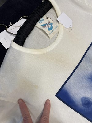 Lot 85 - Jordan's Vivienne Westwood 'Tits' printed white cotton T-shirt, modern