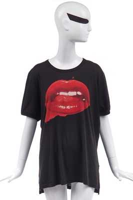 Lot 90 - Jordan's Vivienne Westwood 'Tits' printed black cotton T-shirt, modern