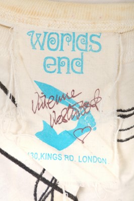 Lot 93 - Jordan's Vivienne Westwood 'I Fought The Law' cotton T-shirt, modern