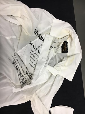 Lot 94 - Jordan's Vivienne Westwood white cotton culottes, 'Pirates' collection, Autumn-Winter 1981-82