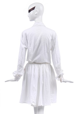 Lot 94 - Jordan's Vivienne Westwood white cotton culottes, 'Pirates' collection, Autumn-Winter 1981-82