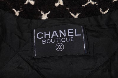 Lot 37 - A Chanel bouclé wool suit, modern