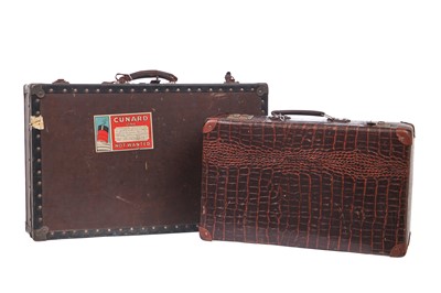 Lot 349 - A group of luggage, 1900-1930s