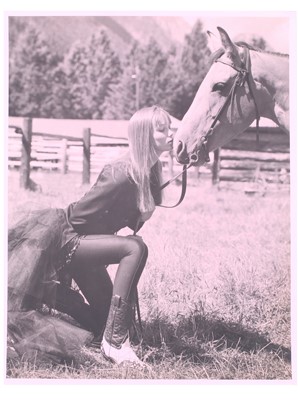 Lot 406 - Bruce Weber pair of pink-tinted gelatin silver prints, circa 1990
