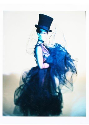 Lot 387 - Paolo Roversi unique polaroid portrait of Isabelle Pascoe, 1985