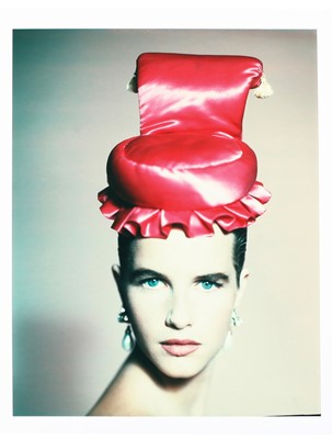 Lot 386 - Paolo Roversi unique polaroid portrait of Isabelle Pascoe, 1985