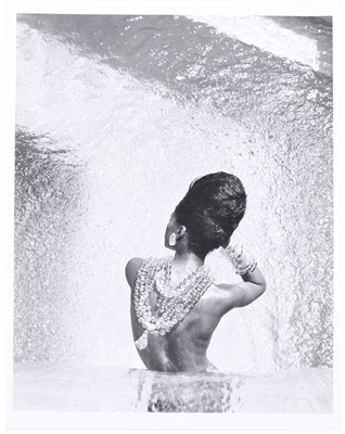 Lot 412 - Herb Ritts, Karen Alexander in crystal jewellery, 1981
