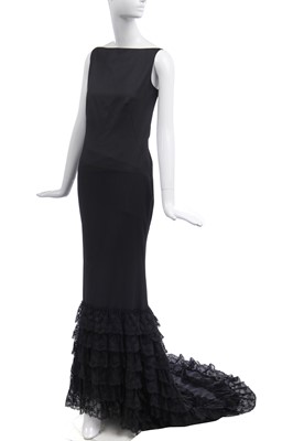 Lot 120 - An Alexander McQueen evening dress, No 13 collection, Spring-Summer 1999