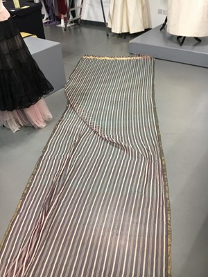 Lot 311 - Anna Pavlova's sari, Indian, 1923
