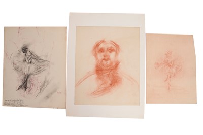 Lot 319 - Three sketches by Anna Pavlova, 1920s