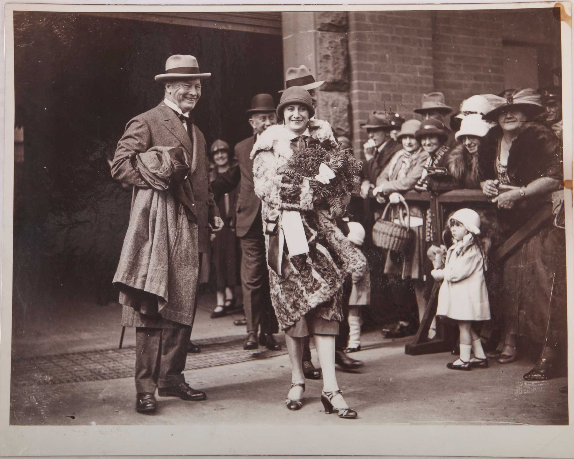 Lot 333 - A group of Anna Pavlova photographs related to her travels, dating from the 1910s
