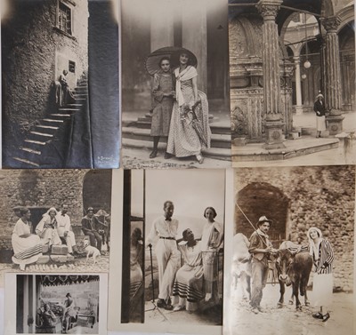 Lot 333 - A group of Anna Pavlova photographs related to her travels, dating from the 1910s