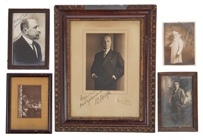 Lot 335 - A group of photographs relating to Pavlova and friends dating from the 1910s and assorted glass and film negatives