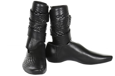Lot 69 - A pair of Zaha Hadid for Lacoste moulded black...