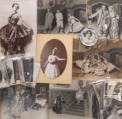 Lot 347 - Photographs, literature and research relating to Tamara Karsavina